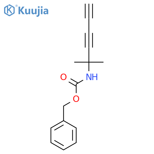 benzyl N-(2-methylhexa-3,5-diyn-2-yl)carbamate structure