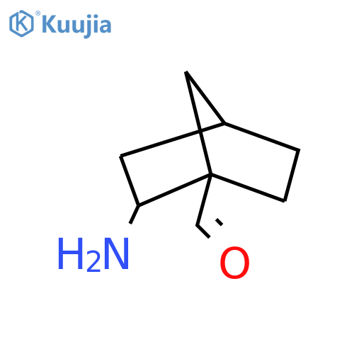 2-aminobicyclo2.2.1heptane-1-carbaldehyde structure