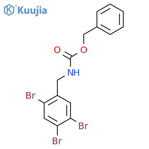 benzyl N-(2,4,5-tribromophenyl)methylcarbamate structure