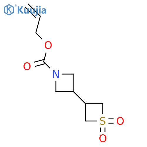 Prop-2-en-1-yl 3-(1,1-dioxo-1lambda6-thietan-3-yl)azetidine-1-carboxylate structure