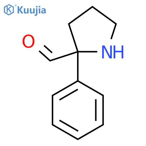 2-Phenylpyrrolidine-2-carbaldehyde structure