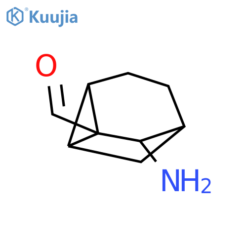 8-aminotricyclo3.2.1.0,2,7octane-1-carbaldehyde structure