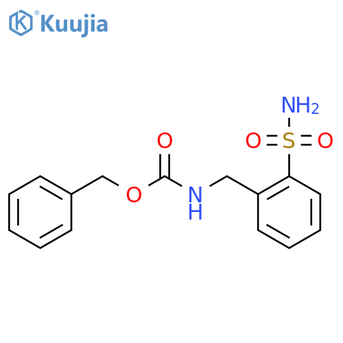 benzyl N-(2-sulfamoylphenyl)methylcarbamate structure
