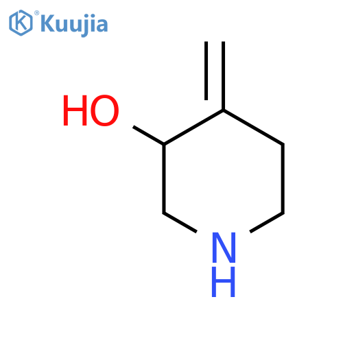 4-Methylidenepiperidin-3-ol structure