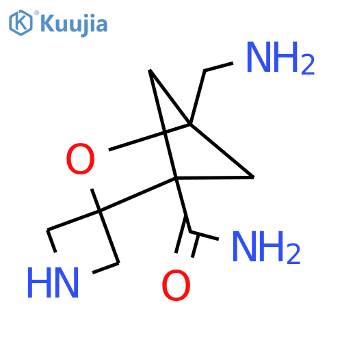 4'-(aminomethyl)-3'-oxaspiroazetidine-3,2'-bicyclo2.1.1hexane-1'-carboxamide structure