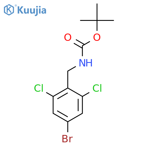 tert-butyl N-(4-bromo-2,6-dichlorophenyl)methylcarbamate structure