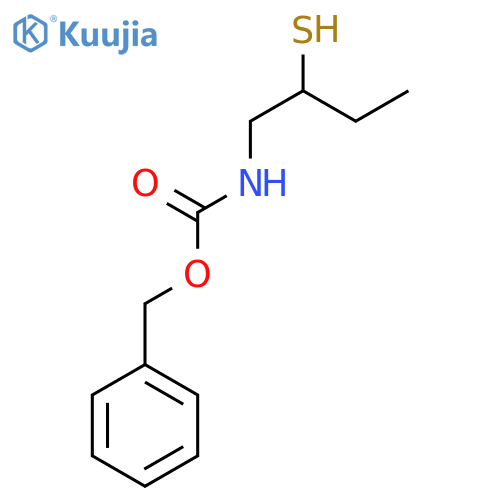 benzyl N-(2-sulfanylbutyl)carbamate structure