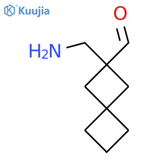 2-(Aminomethyl)spiro[3.3]heptane-2-carbaldehyde structure