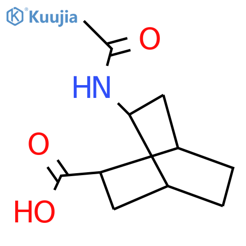 5-acetamidobicyclo2.2.2octane-2-carboxylic acid structure