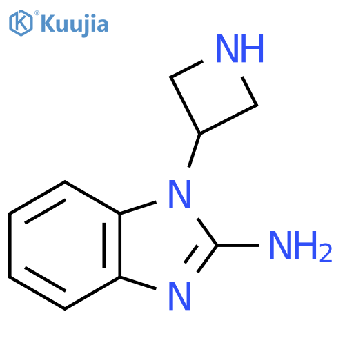 1-(azetidin-3-yl)-1H-1,3-benzodiazol-2-amine structure
