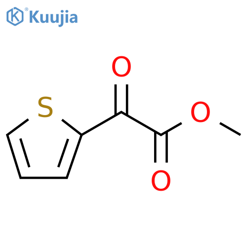 methyl 2-oxo-2-(thiophen-2-yl)acetate structure