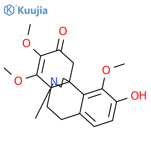 Hasubanan-6-one, 7,8-didehydro-3-hydroxy-4,7,8-trimethoxy-17-methyl- (9CI) structure