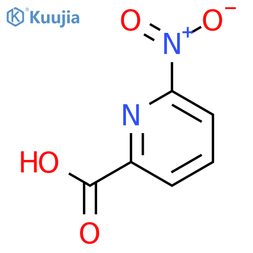 6-Nitropyridine-2-carboxylic acid structure
