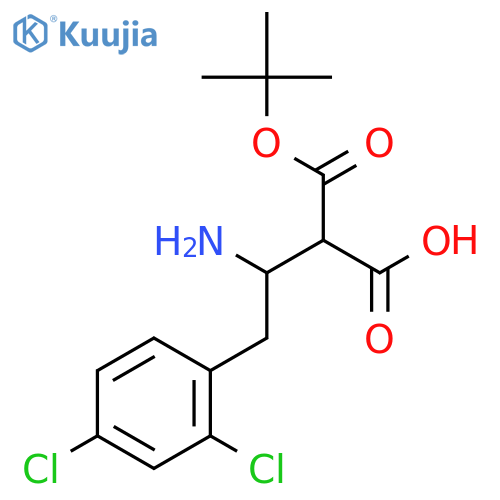 Boc-(R)-3-amino-4-(2,4-dichlorophenyl)butyric Acid structure