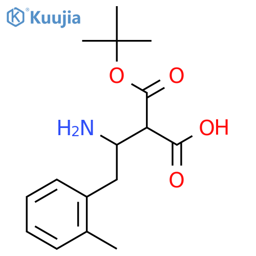 Boc-(R)-3-amino-4-(2-methylphenyl)-butyric Acid structure