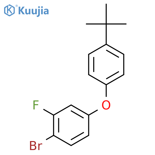 1-Bromo-4-(4-tert-butylphenoxy)-2-fluorobenzene structure