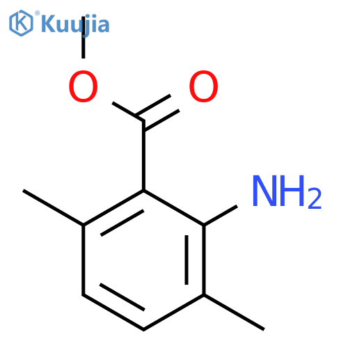 methyl 2-amino-3,6-dimethylbenzoate structure