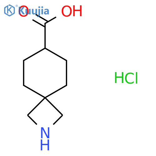 2-azaspiro3.5nonane-7-carboxylic acid hydrochloride structure