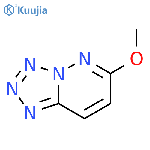 Tetrazolo[1,5-b]pyridazine, 6-methoxy- structure