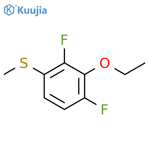 (3-Ethoxy-2,4-difluorophenyl)(methyl)sulfane structure
