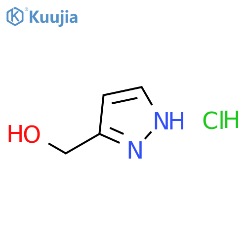 (1H-Pyrazol-3-yl)methanol hydrochloride structure