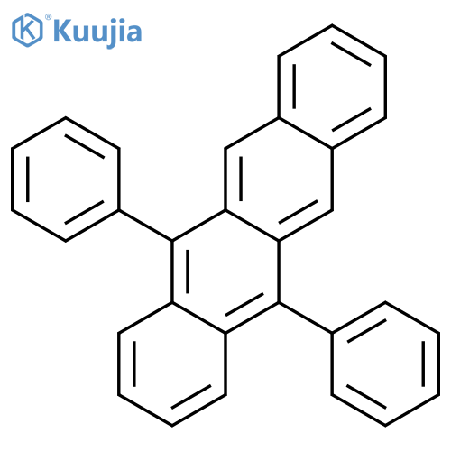 Naphthacene,5,12-diphenyl- structure