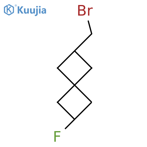 2-(bromomethyl)-6-fluorospiro3.3heptane structure