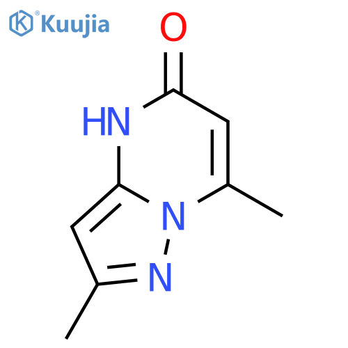 Pyrazolo[1,5-a]pyrimidin-5(4H)-one, 2,7-dimethyl- structure