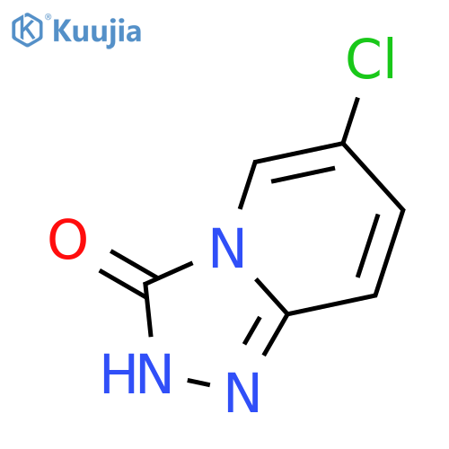 1,2,4-Triazolo[4,3-a]pyridin-3(2H)-one, 6-chloro- structure