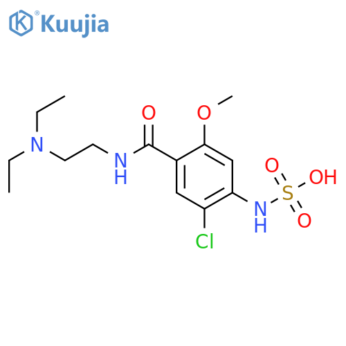 Metoclopramide N4-Sulfonate structure