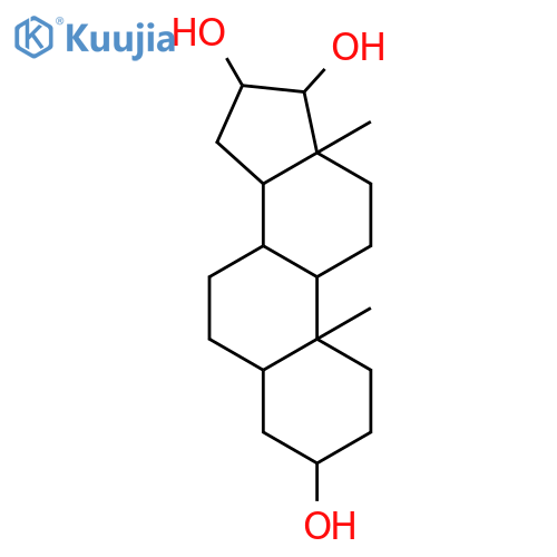 Androstane-3,16,17-triol,(3b,5a,16b,17b)- structure