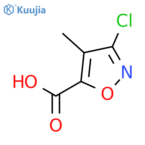 5-Isoxazolecarboxylicacid, 3-chloro-4-methyl- structure