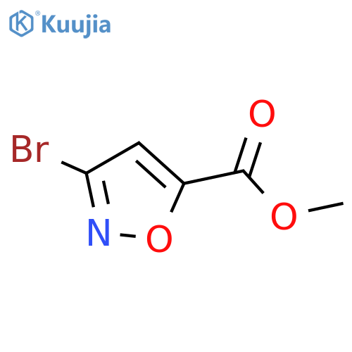 Methyl 3-Bromoisoxazole-5-carboxylate structure