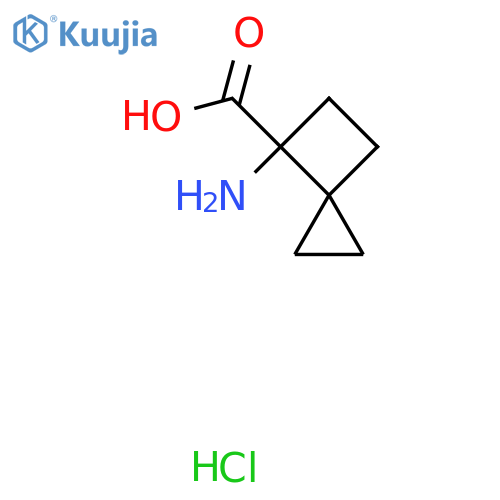 4-Aminospiro[2.3]hexane-4-carboxylic acid hydrochloride structure
