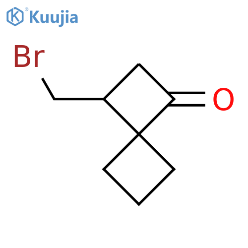 3-(Bromomethyl)spiro[3.3]heptan-1-one structure