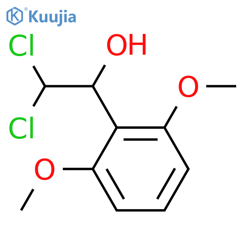 2,2-Dichloro-1-(2,6-dimethoxyphenyl)ethanol structure