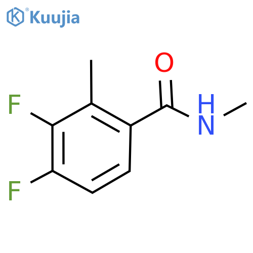 3,4-Difluoro-N,2-dimethylbenzamide structure