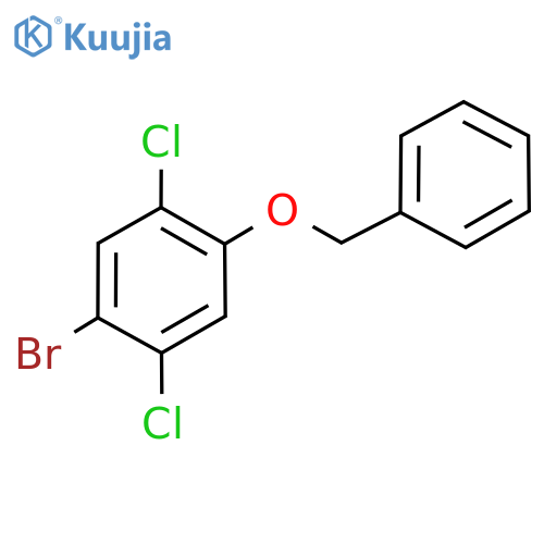 1-(Benzyloxy)-4-bromo-2,5-dichlorobenzene structure