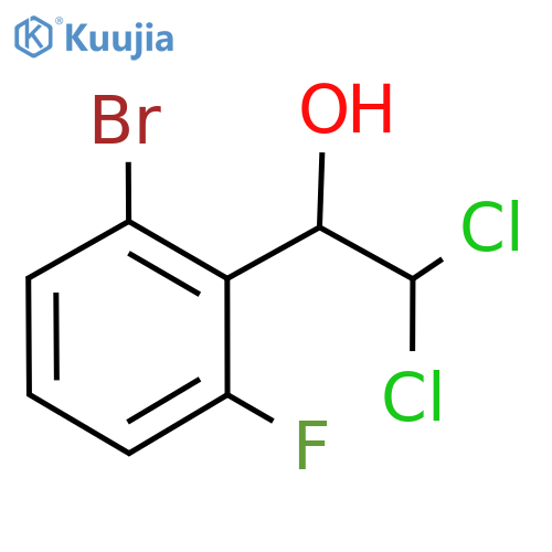 1-(2-Bromo-6-fluorophenyl)-2,2-dichloroethanol structure