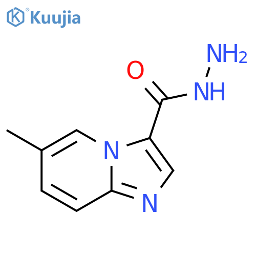 6-Methylimidazo[1,2-a]pyridine-3-carbohydrazide structure