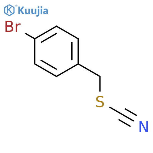 4-bromobenzyl Thiocyanate structure