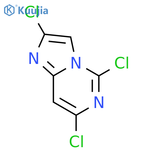 Imidazo[1,2-c]pyrimidine,2,5,7-trichloro- structure