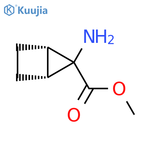 methyl (1R,4S,5S)-5-aminobicyclo[2.1.0]pentane-5-carboxylate structure