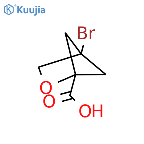 4-Bromo-2-oxabicyclo[2.1.1]hexane-1-carboxylic acid structure