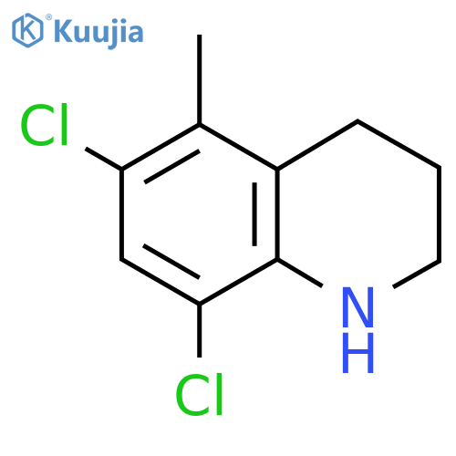 6,8-Dichloro-5-methyl-1,2,3,4-tetrahydroquinoline structure