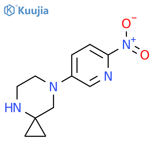 7-(6-Nitropyridin-3-yl)-4,7-diazaspiro[2.5]octane structure