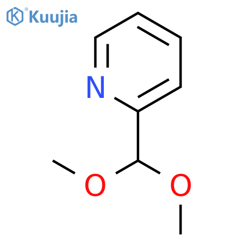 Pyridine, 2-(dimethoxymethyl)- structure