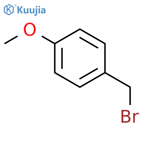 4-Methoxybenzyl bromide structure