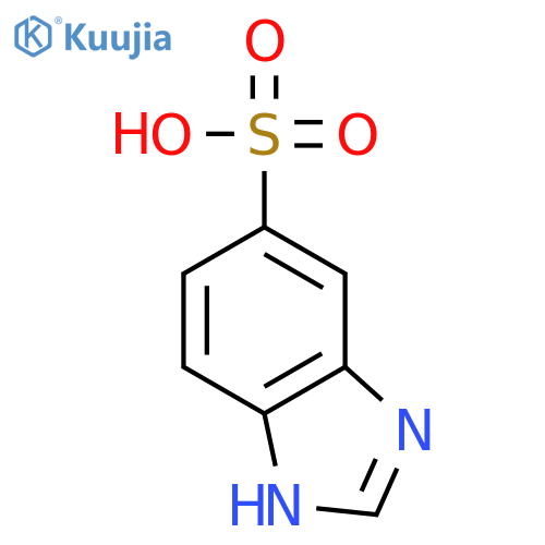 1H-benzimidazole-5-sulfonic Acid structure
