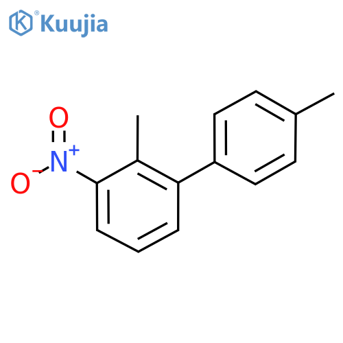 2,4'-Dimethyl-3-nitro-1,1'-biphenyl structure